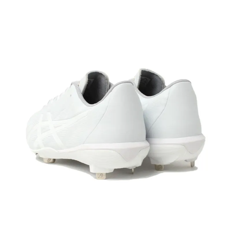 Asics Goldstage Low Top Upper Height Slip Resistant And Abrasion Resistant Functionality Baseball Shoes Men's White-2