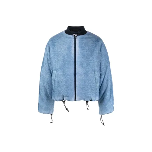 DIESEL W Day Print Zipped Bomber Jacket
