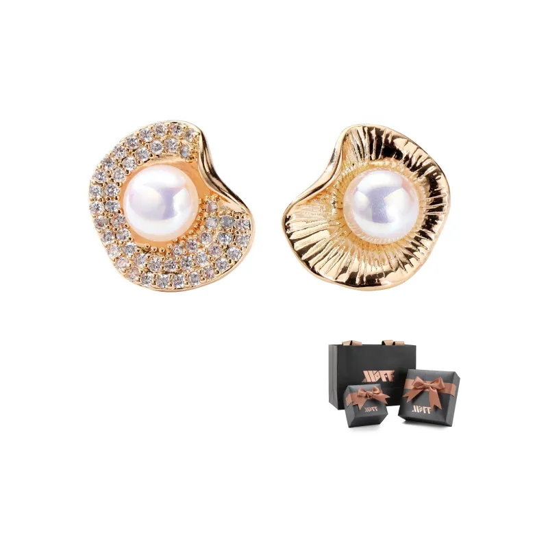 XXOFF Copper Alloy Stud Earrings Women's-1