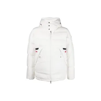 Moncler Hooded Padded Zip up Jacket