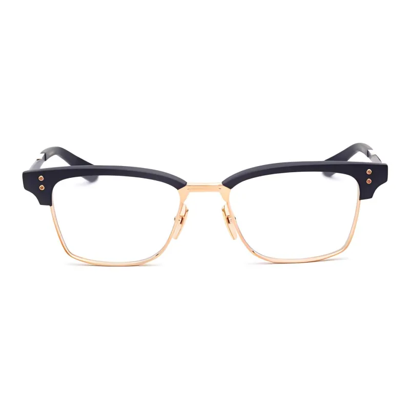 DITA Titanium Irregular Shape Eyeglass Frames Unisex Black-1