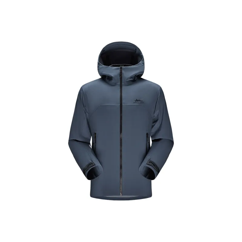 Jeep Water Resistant Windproof UV Protection Breathable Wear Resistant Warm Windbreaker Jacket Unisex-15