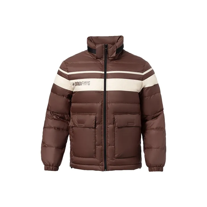 LiNing Badfive Down Jacket Winter Men's Earth Brown-0