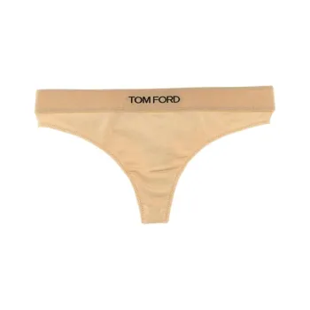 TOM FORD Logo waistband Thong