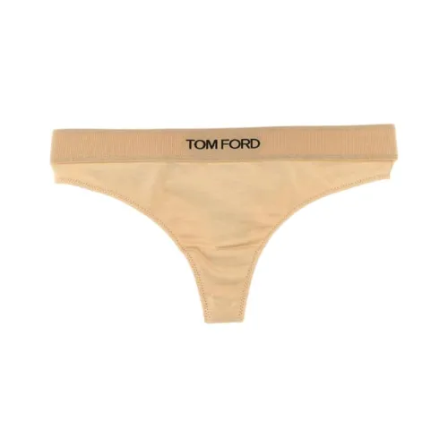 TOM FORD Logo waistband Thong