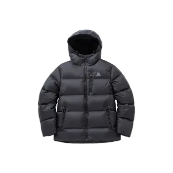 SALOMON Down Jacket Unisex Black