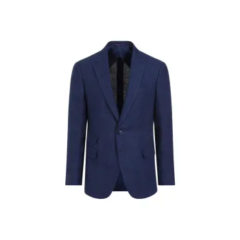 Polo Ralph Lauren Purple Label Single-Breasted Straight Hem Blazer