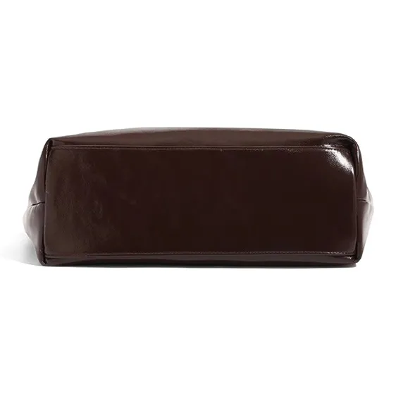 CLEVER& KETCH PU Shoulder Bag Women's Coffee-4