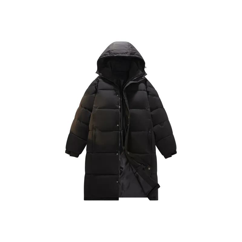 Crayon Shinchan Puffer Jacket Unisex Black-0