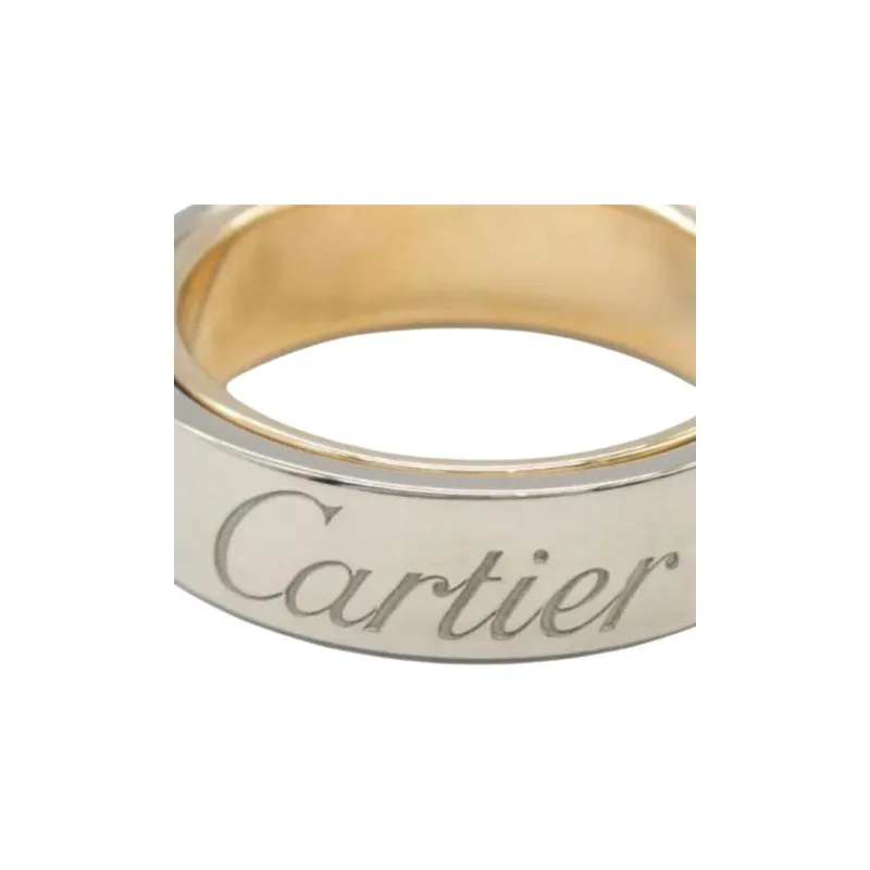 CARTIER 18K White Gold Rings Women's Silver-1