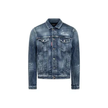 DSQUARED 2 Distressed Denim Jacket