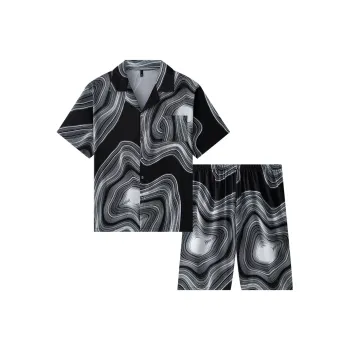 Good Fortune Pajama Set Men's Image Color