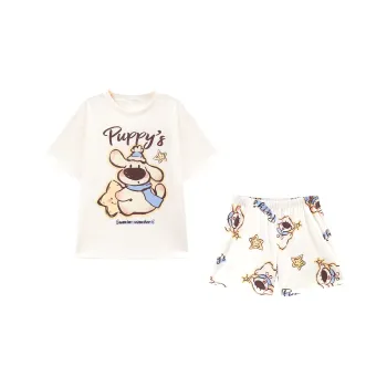 GUKOO Pajama Set Women's Light Beige