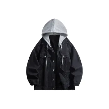 IGOI Denim Jacket Unisex Black Gray