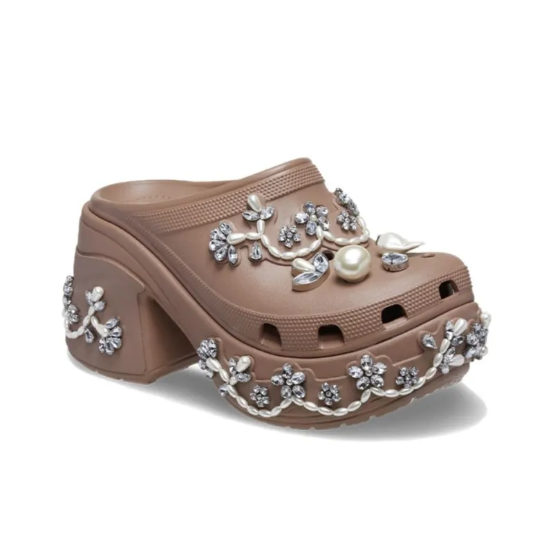 SIMONE ROCHA x Crocs Mermaid Clogs Unisex Latte-1