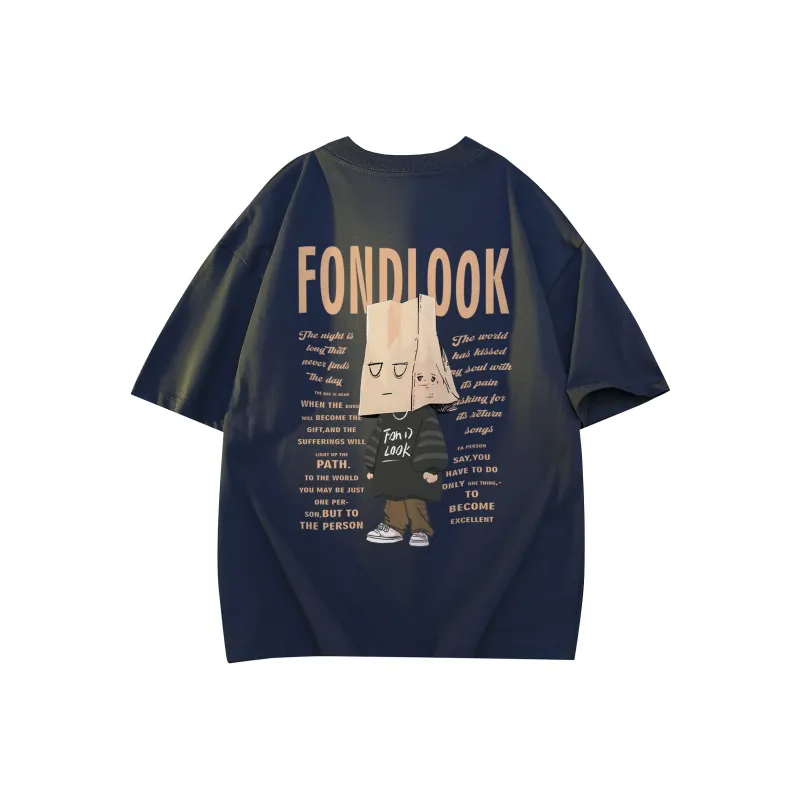 FONDLOOK T Shirts Unisex-8