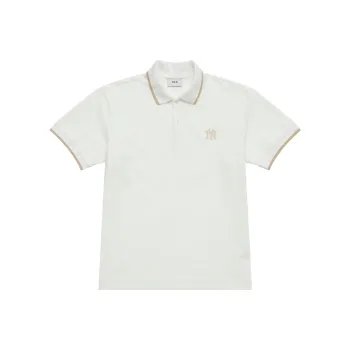 MLB MONOGRAM Collection New York Yankees SS25 Polo Shirt Unisex Ecru