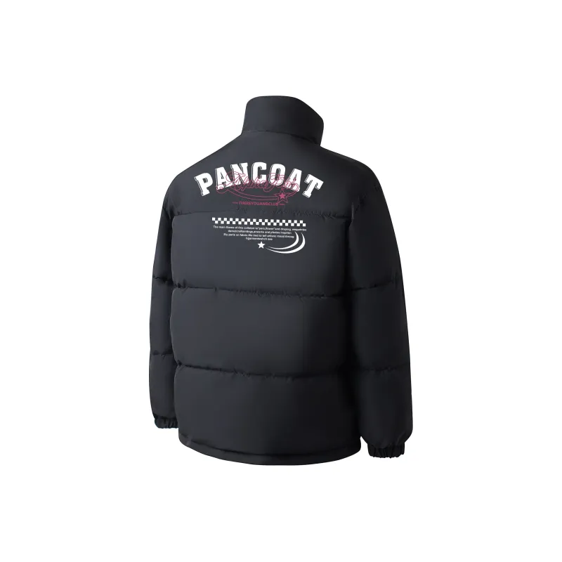 Pancoat Puffer Jacket Unisex Black-0