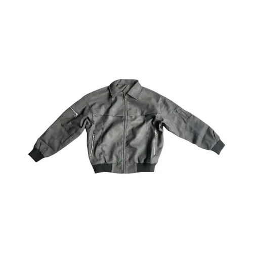 Bazzop Jackets Coats Unisex Black Gray Color