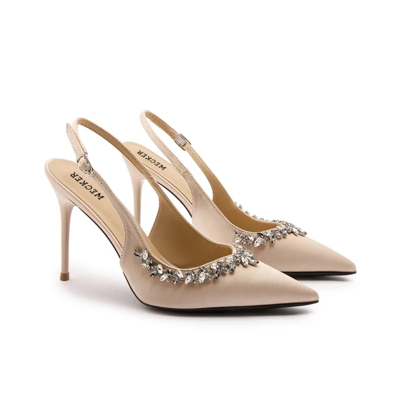 WECKER Slim Heel High Heels Women's-13