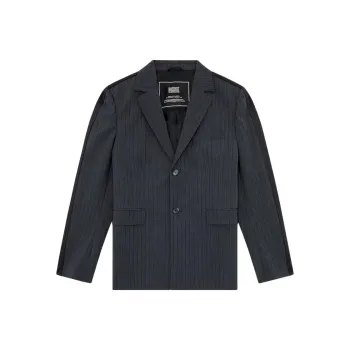 DIESEL J Wire Single Breasted Striped Blazer