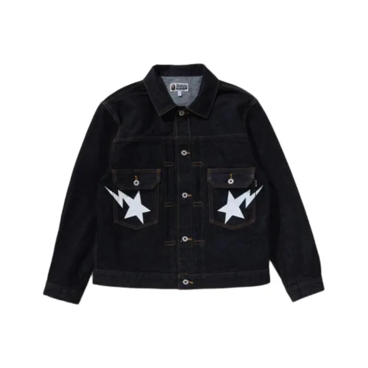 Bape Sta Denim Type 02 Jacket-0