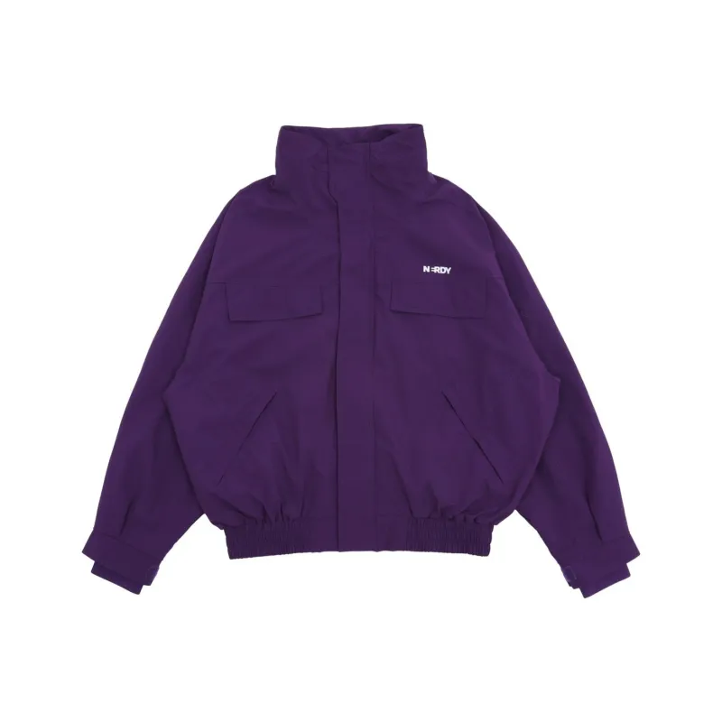 Nerdy Jackets Unisex Dark Purple-0