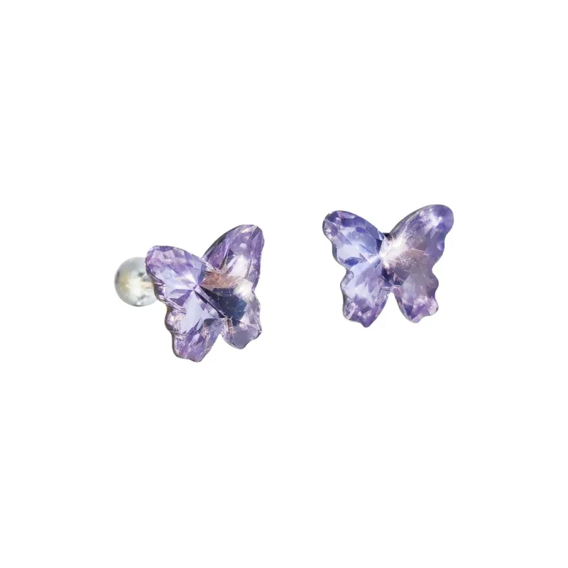 VERENA REINE Rhinestone Stud Earrings Women's-7