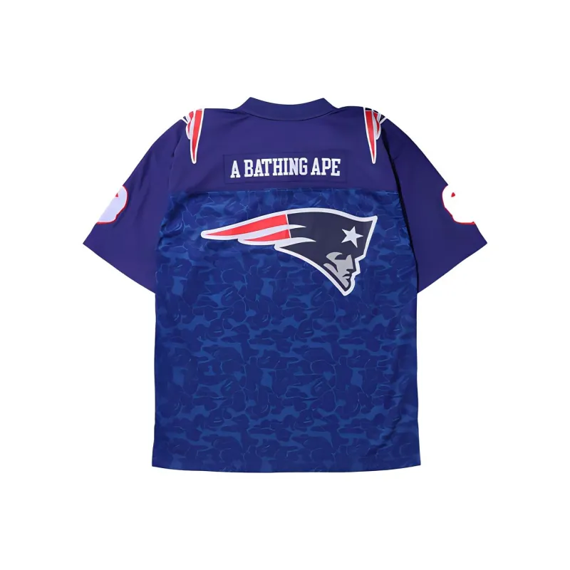 Bape X Mitchell & Ness Nfl New England Patriots Legacy Jersey-1