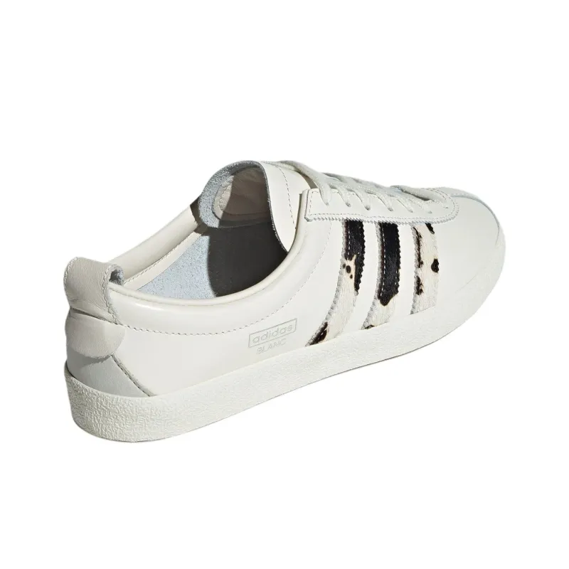 Adidas Originals BLANC Anti Slip Wear Resistant Low Top Skateboard Shoes Women's White-3