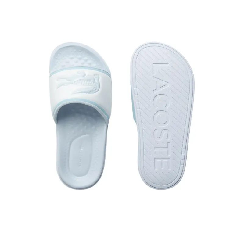 LACOSTE Abrasion Resistant Slide Slippers Women's Light Blue-4