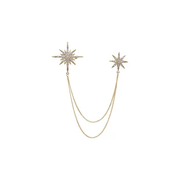 IOTS Alloy Bouquet Brooch Women's