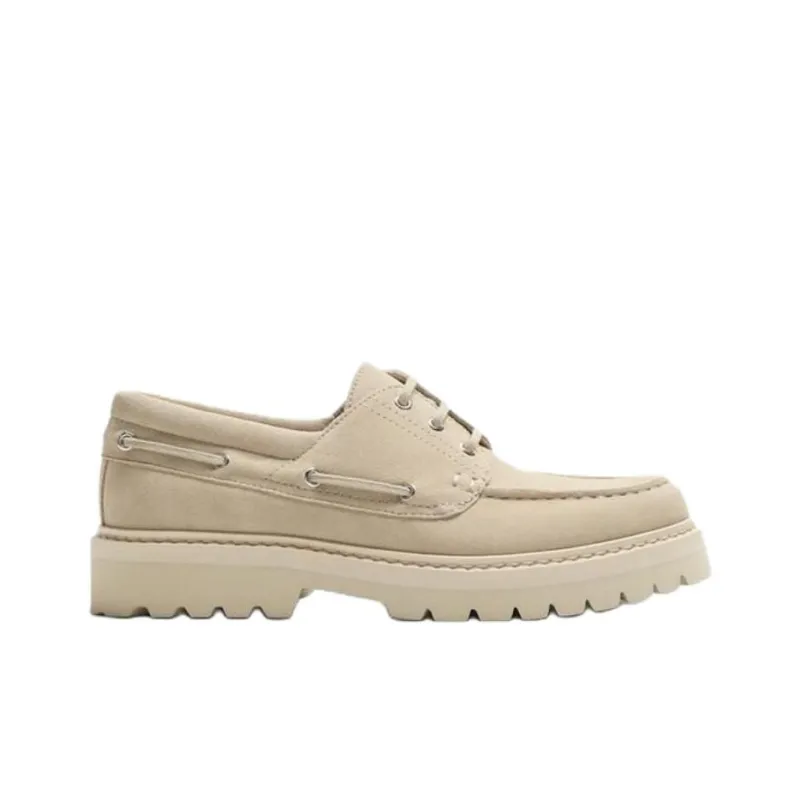 ZARA Boat Shoes Men's Light Beige Yellow-1