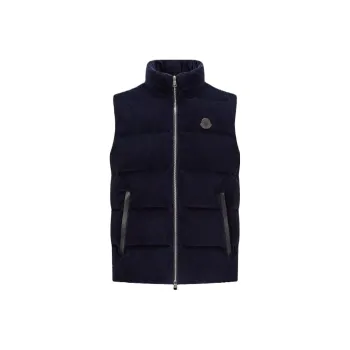Moncler Vests Men Blue