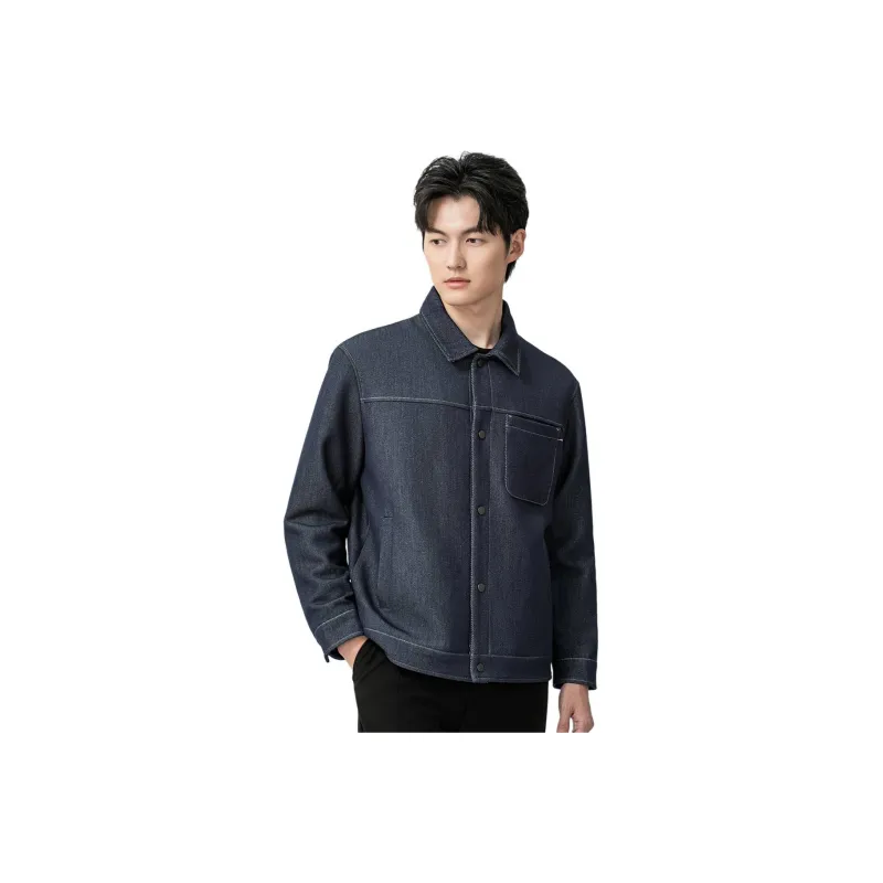 SUNDANCE Denim Jacket Men's Blue-0