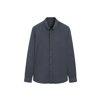 Massimo Dutti Shirt Men's Dark Gray