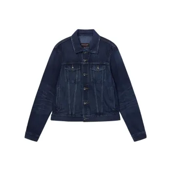 MICHAEL KORS FW23 Denim Jacket Men's Denim Blue