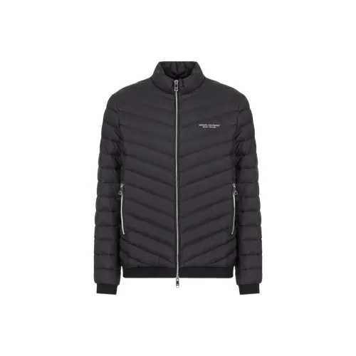 ARMANI EXCHANGE Padded High Neck Zipped Jacket