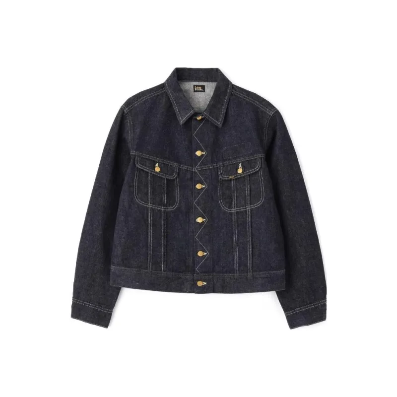 Lee Schott N.Y.C Co-brand Denim Jackets Unisex Indigo-0