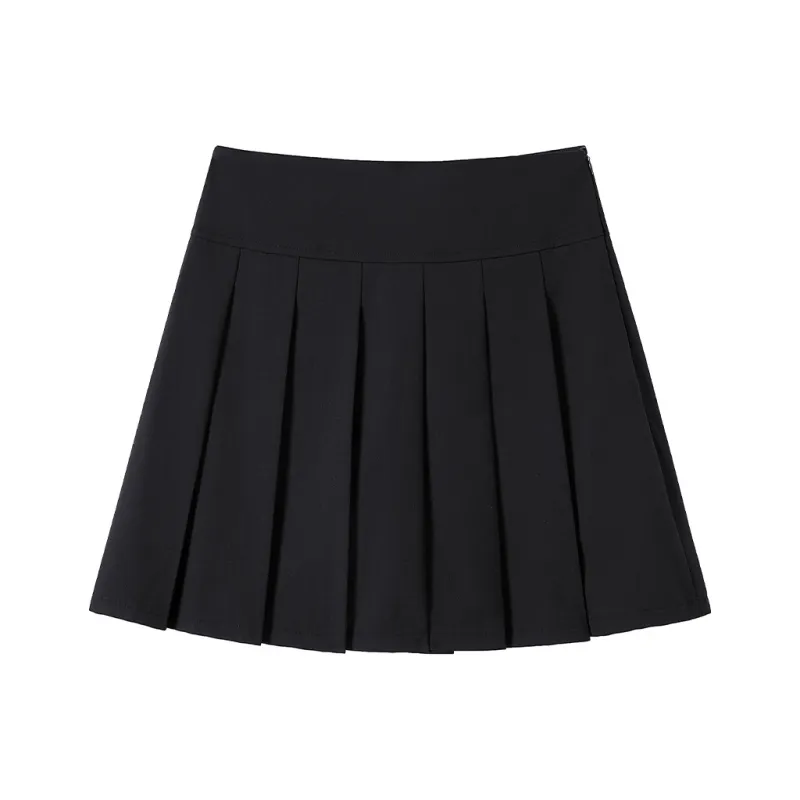 TOUCH Casual Short Skirts Women's Black-1