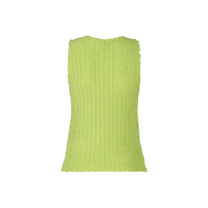 ISSEY MIYAKE SS25 Tank Top Women's Yellow-1