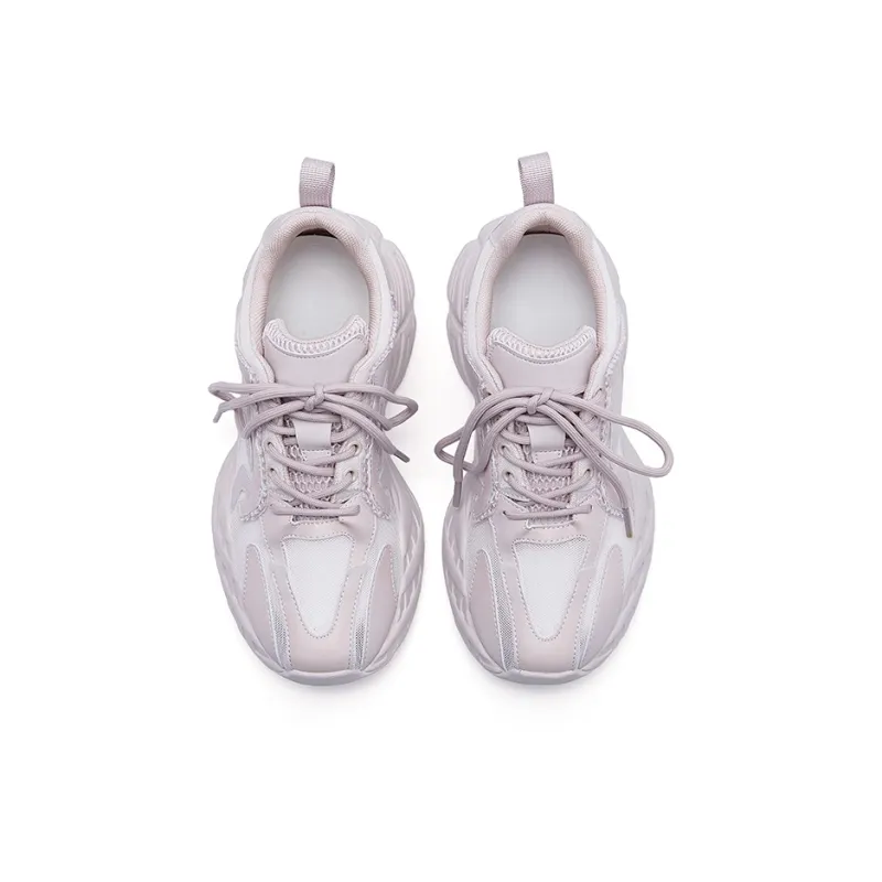 BURGELY Breathable And Lightweight Low Top Chunky Sneakers Women's-9