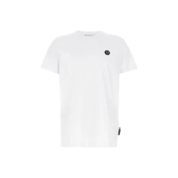 PHILIPP PLEIN Logo patch T shirt