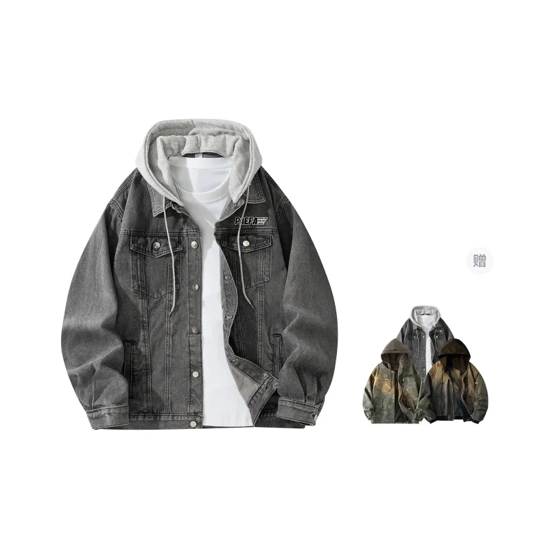PAEFA Jackets Coats Fleece-Lined Thin Optional Unisex-29