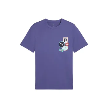 PUMA T Shirts Men Purple