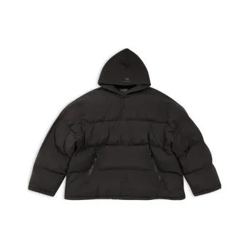 Balenciaga Sporty B Pull Over Puffer Jacket