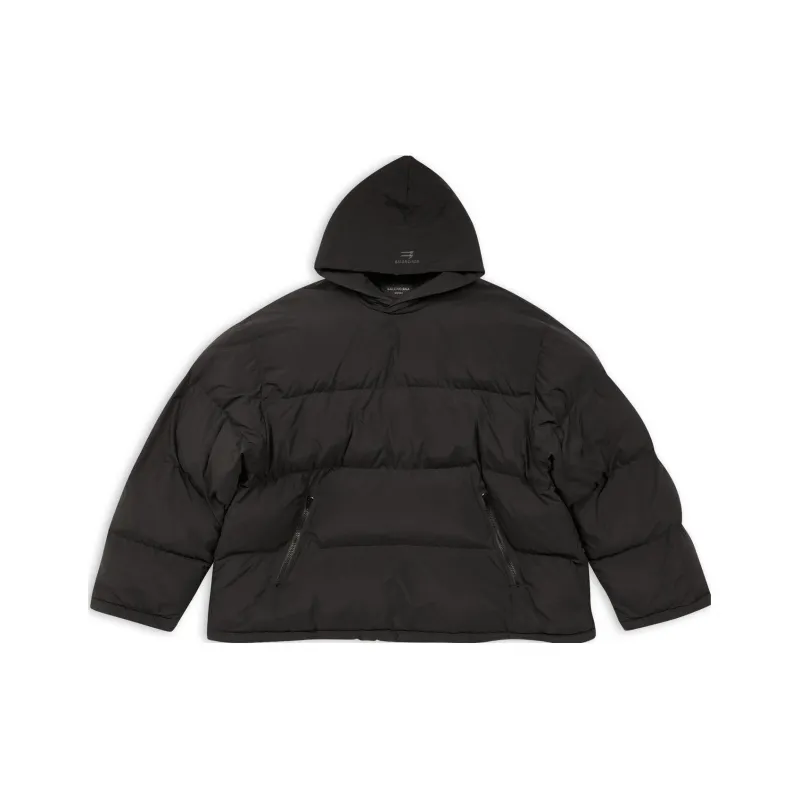 Balenciaga Sporty B Pull Over Puffer Jacket-0