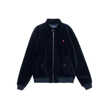 Polo Ralph Lauren Pony Embroidered Corduroy Bomber Jacket