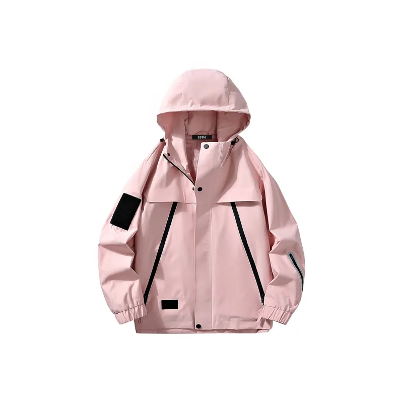 33TH Jackets Coats Unisex Rainy Blue-16