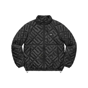 Supreme Spellout Quilted Lightweight Down Jacket